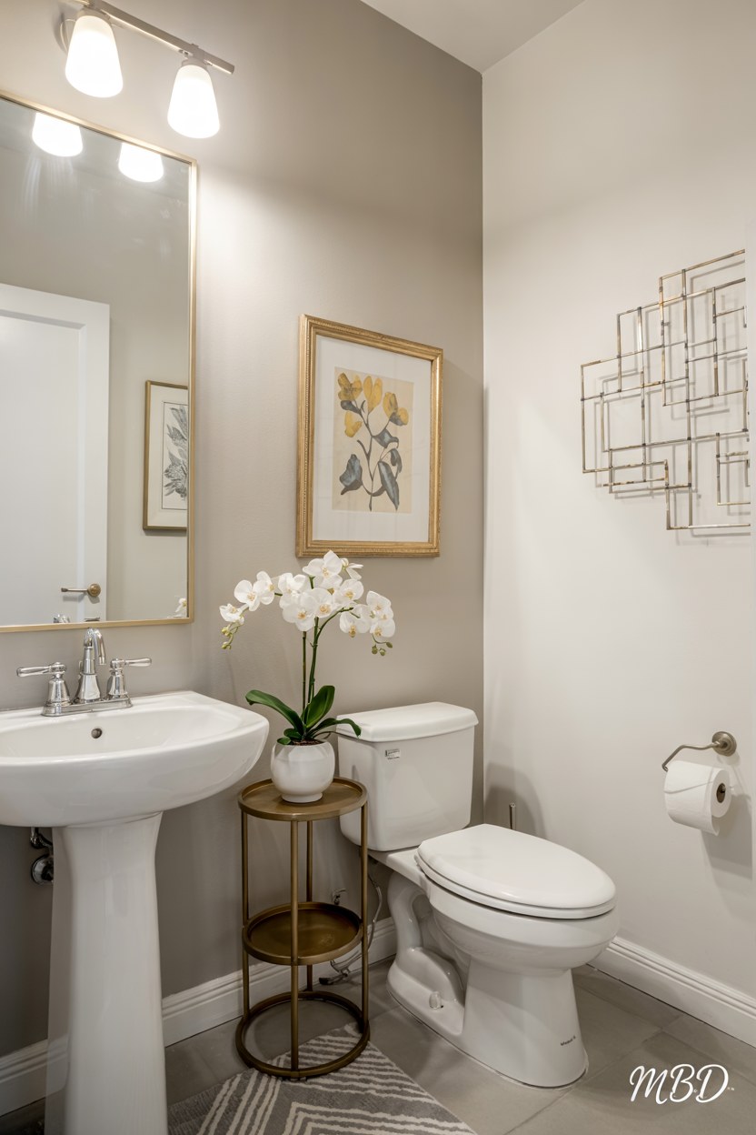 Small Bathroom Decor Ideas: Elegant Luxury Design on Budget