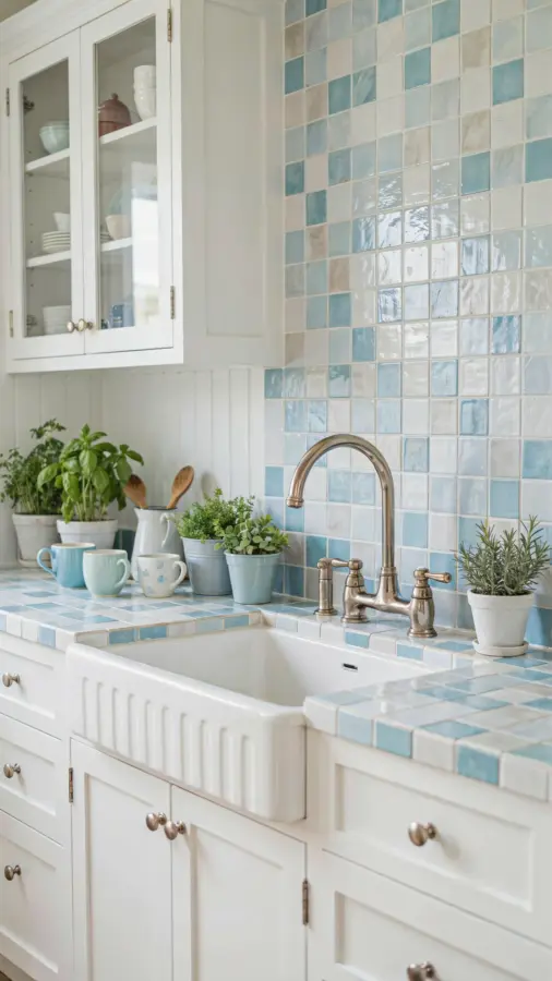 Bohemian Bathroom Mosaic Tile Ideas | Colorful Patterns for a Spa-Like Retreat | Bathroom Design
