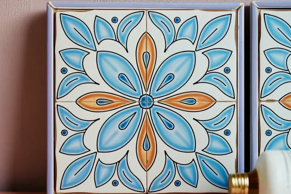 Blue Glass Mosaic Tile Bathroom Shower Wall Inspo | Small Bathroom Tile Ideas