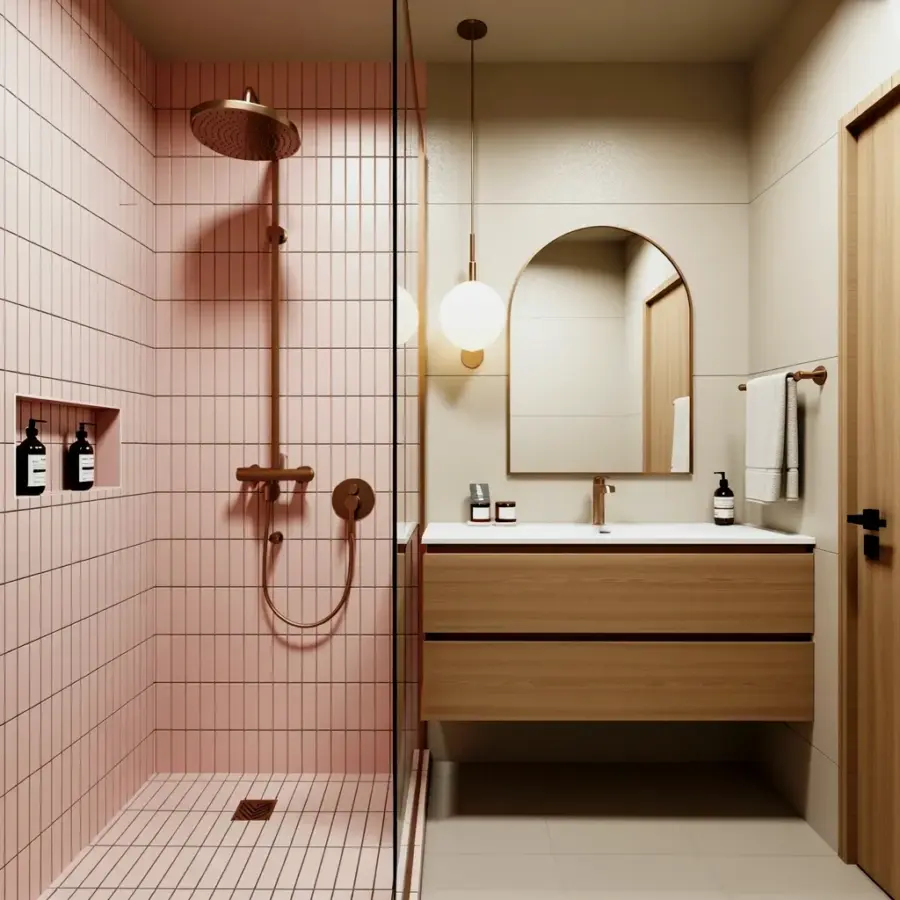 Bathroom Mosaic Tile Ideas: Natural Stone Slate & Limestone Floors That Are Surprisingly Practical